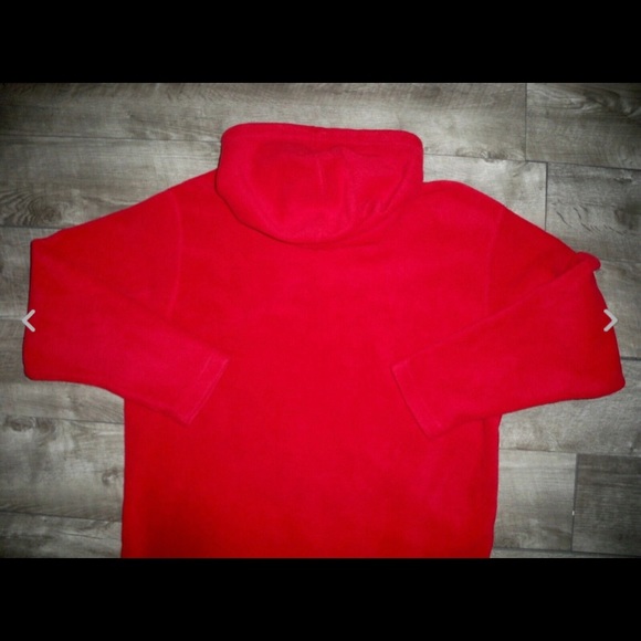 Vintage Nike Center Check Swoosh Pullover Hoodie Sweatshirt Jumper Size Medium - Picture 10 of 11